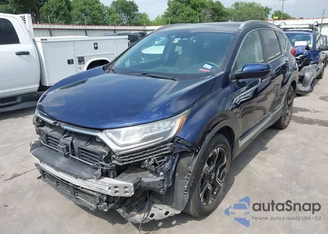 2017 Honda Cr-V Touring from USA, damaged, VIN 7FARW1H99HE028444